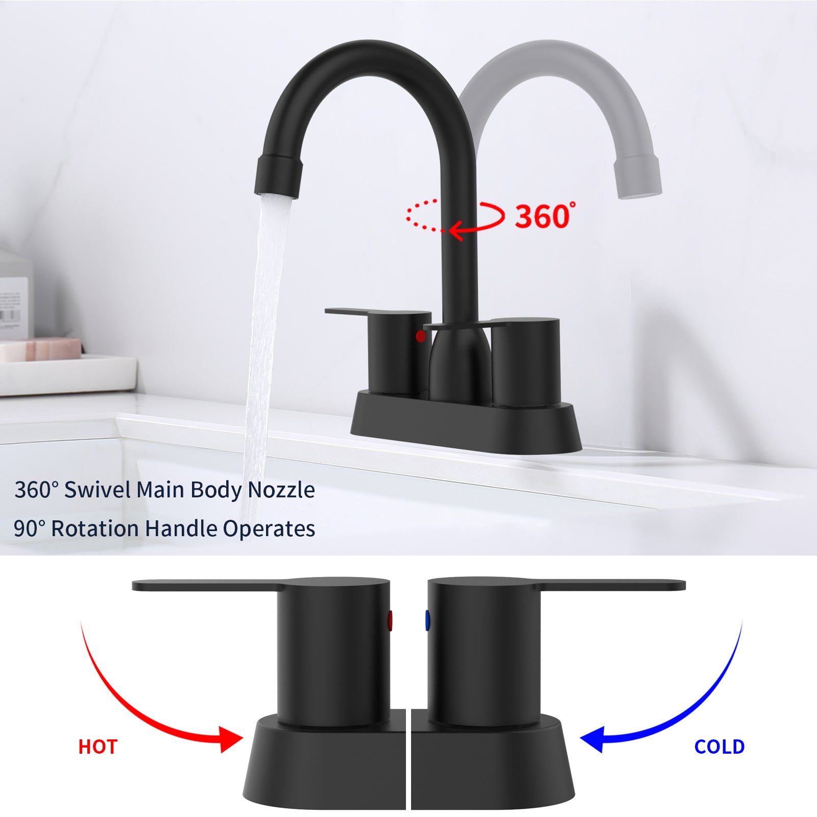 waterfall bathroom faucet