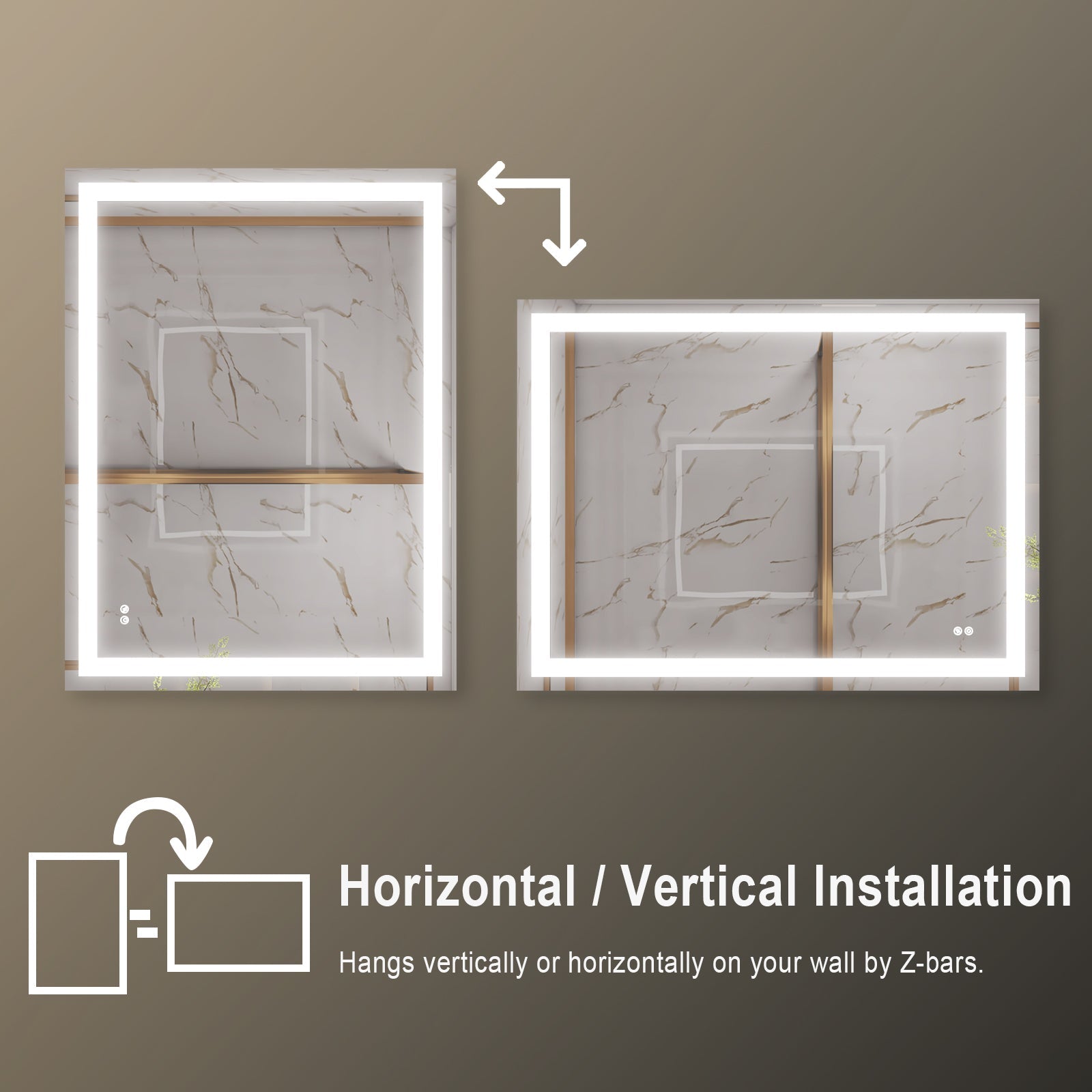 Rectangle Bathroom Mirror