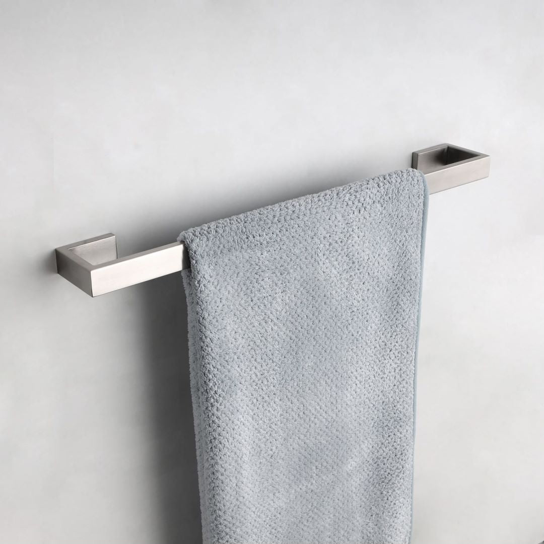 4 Piece Bathroom Accessories Set Stainless Steel Wall Mounted