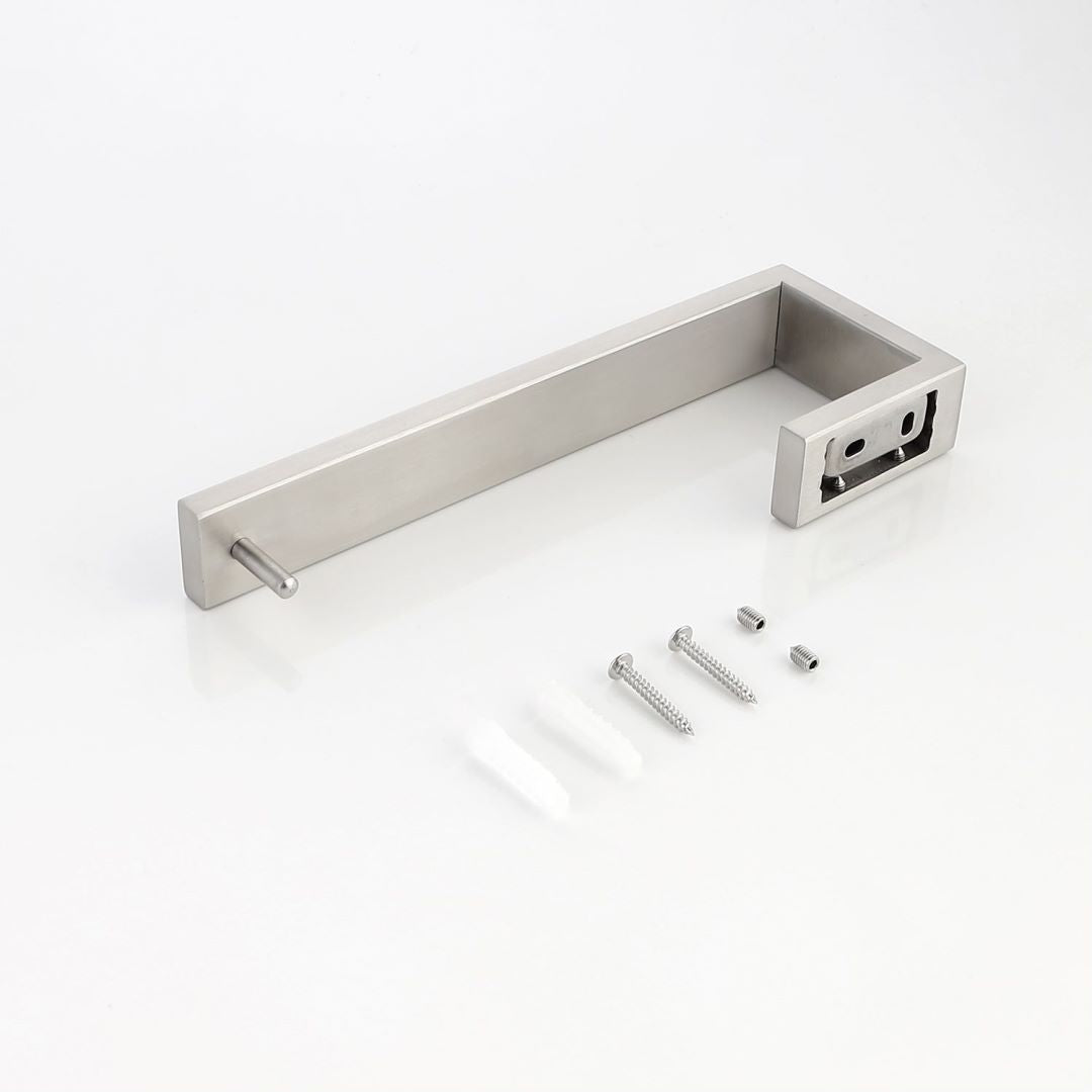 4 Piece Bathroom Accessories Set Stainless Steel Wall Mounted