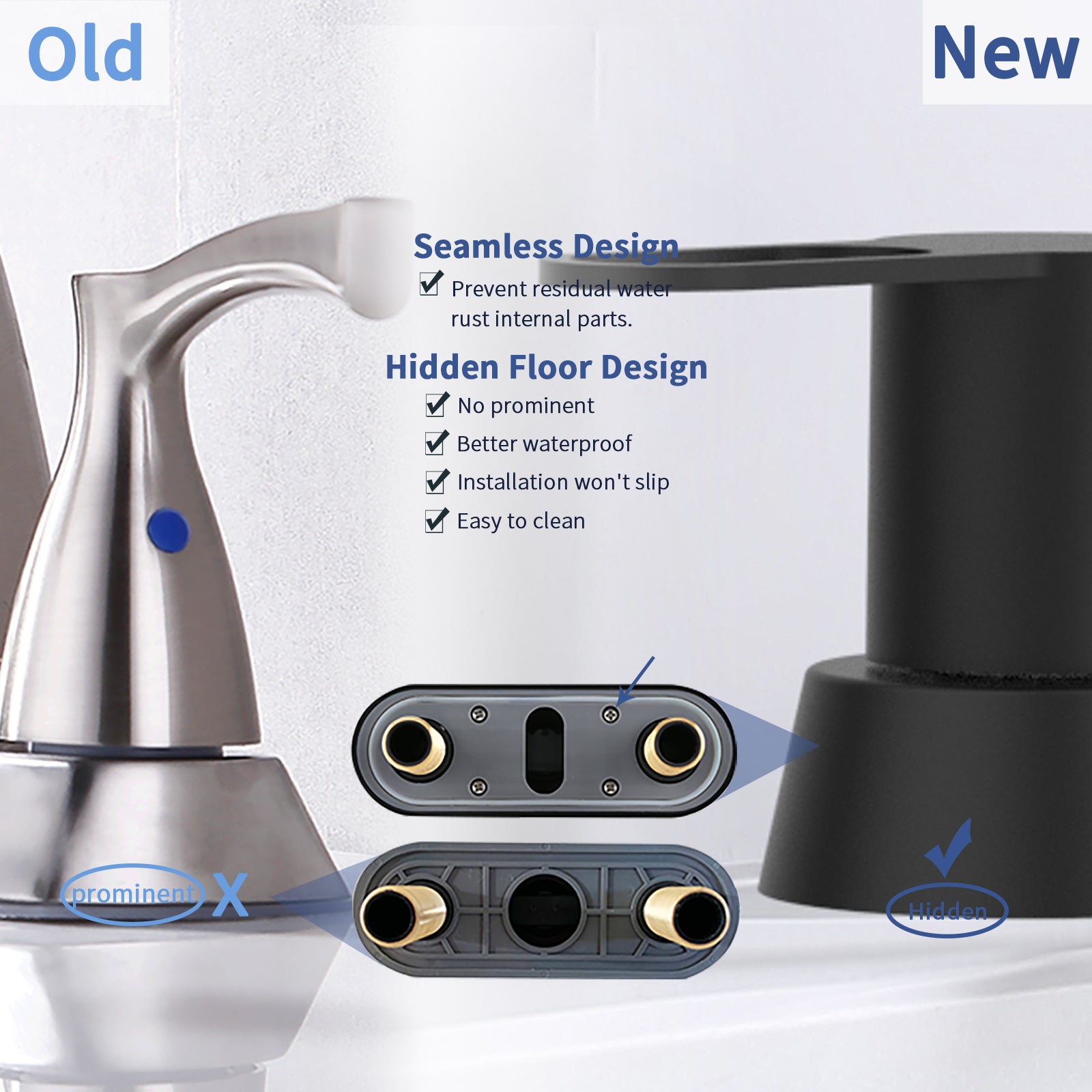 waterfall bathroom faucet