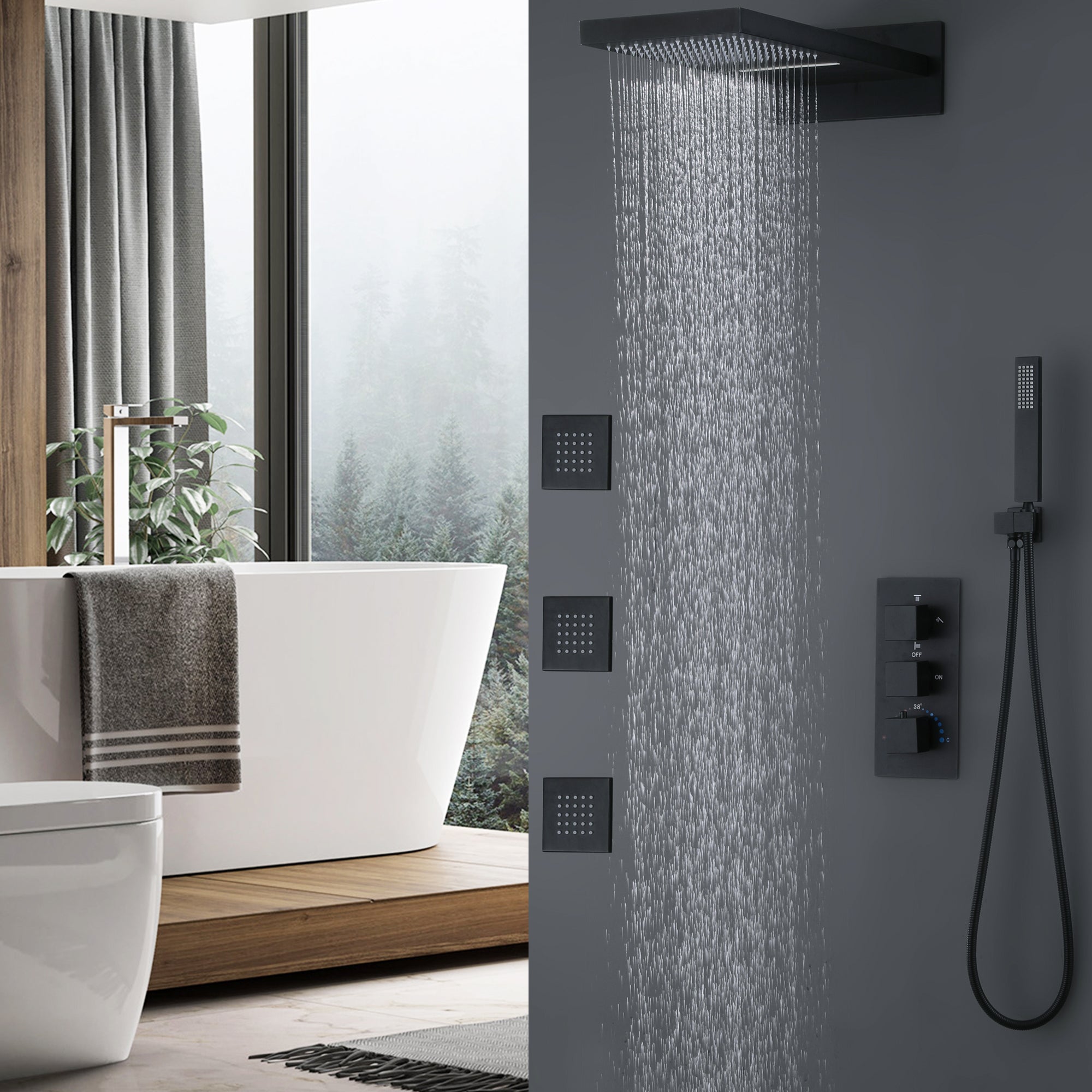 handheld shower system
