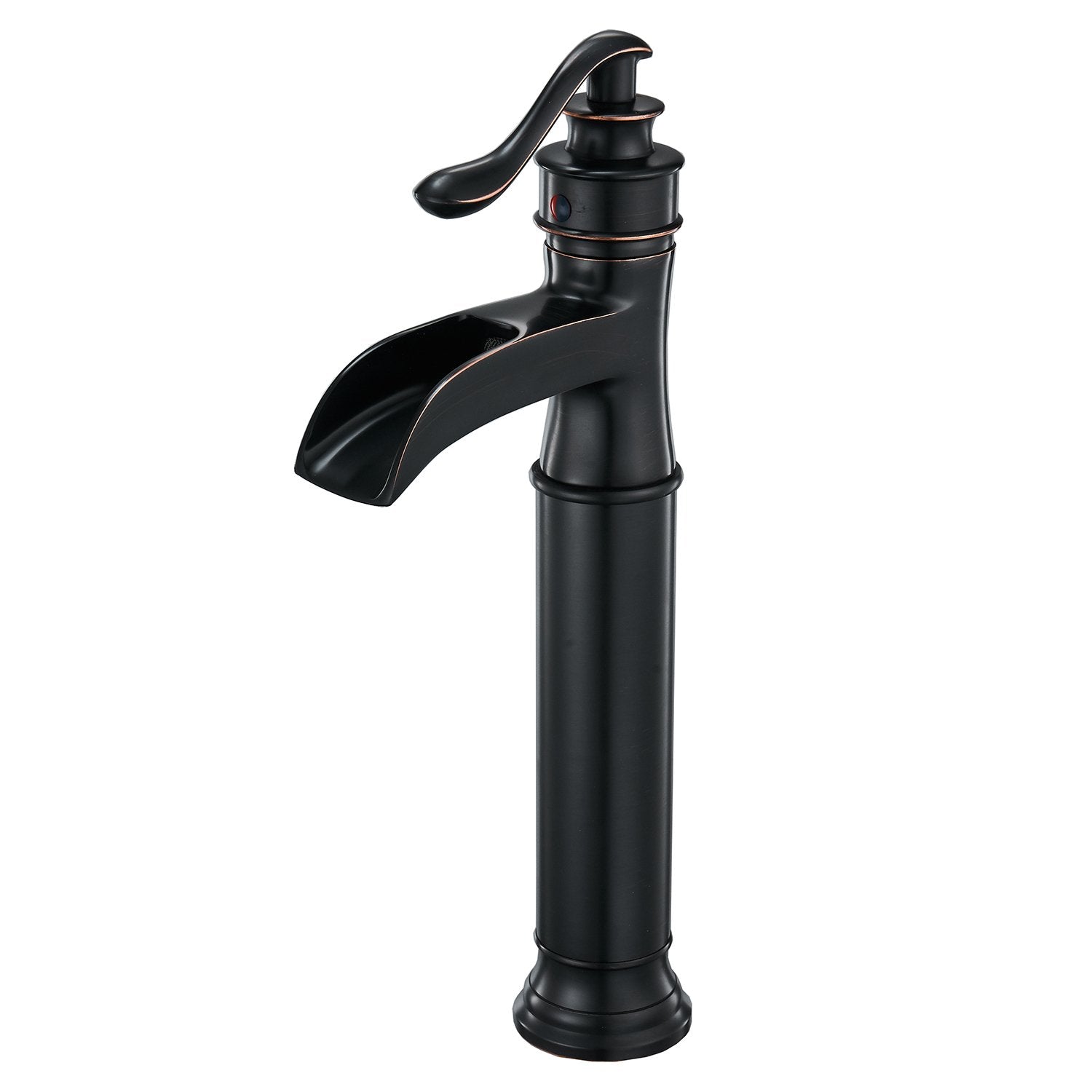 Single Hole Single-Handle Bathroom Faucet with Drain Kit Included
