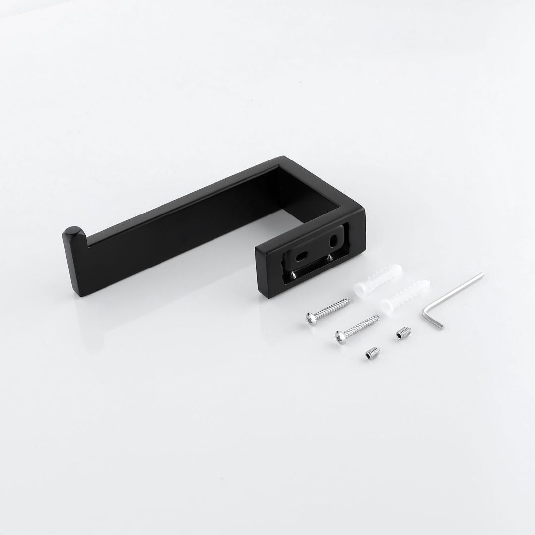 4 Piece Bathroom Accessories Set Stainless Steel Wall Mounted
