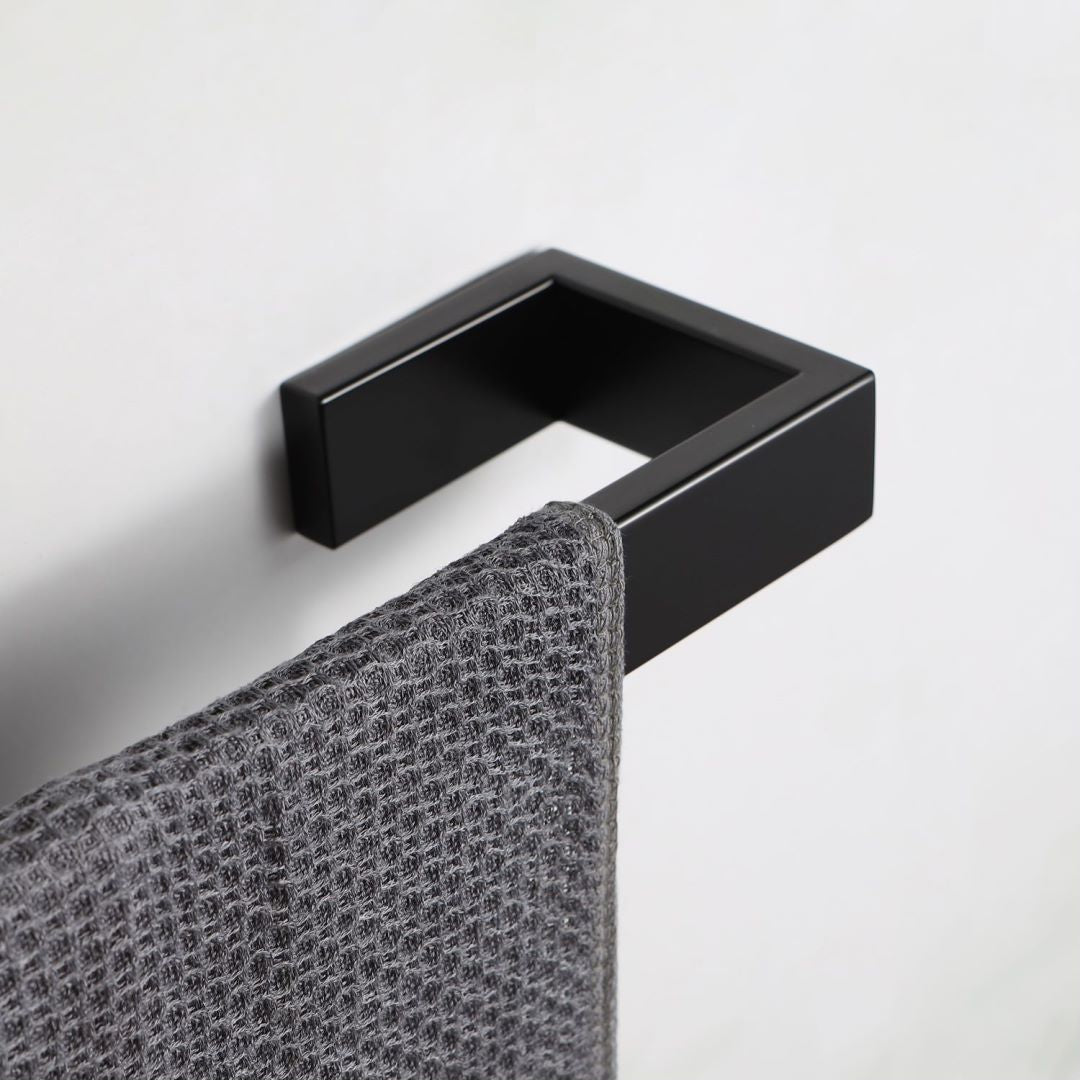 4 Piece Bathroom Accessories Set Stainless Steel Wall Mounted