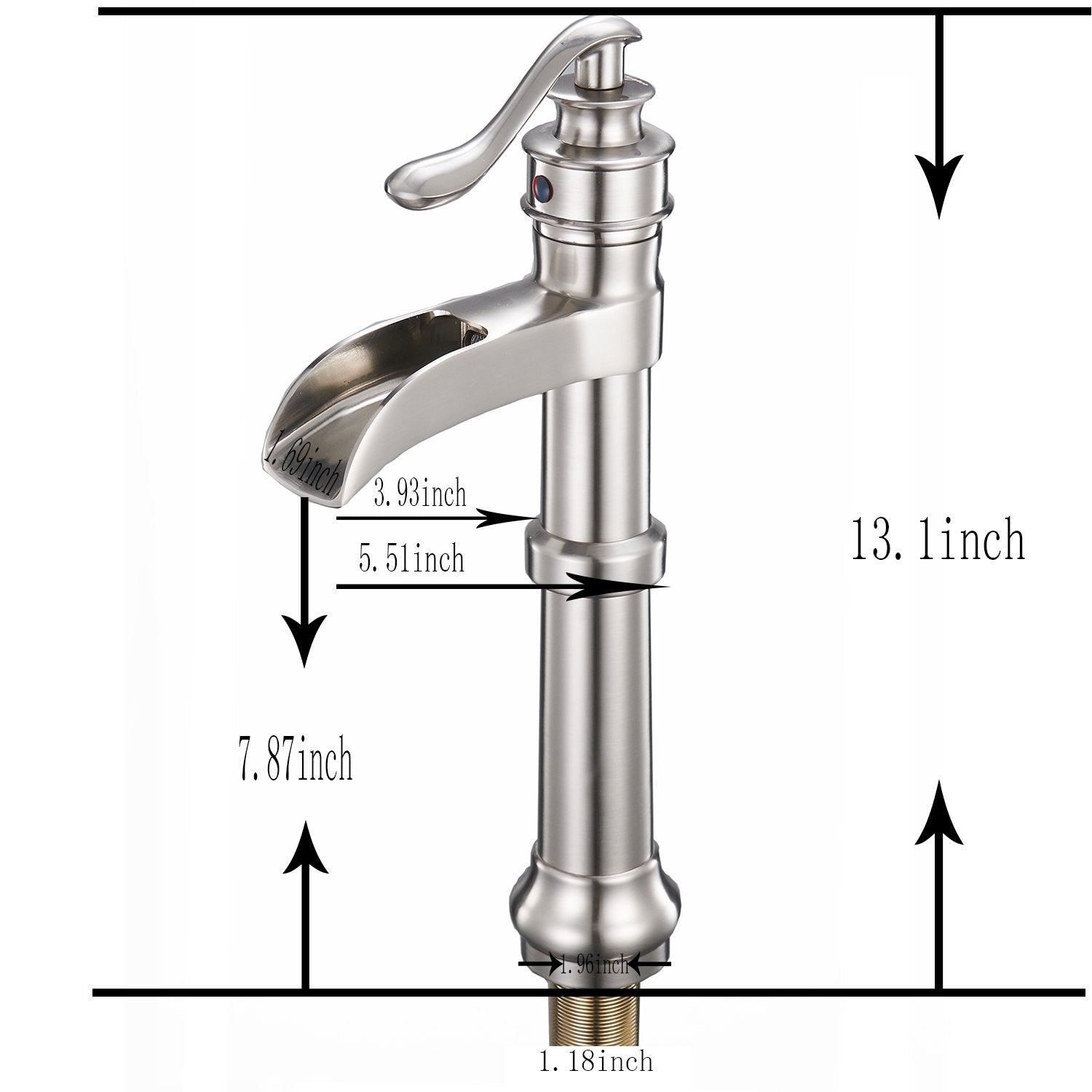 single handle bathroom faucet