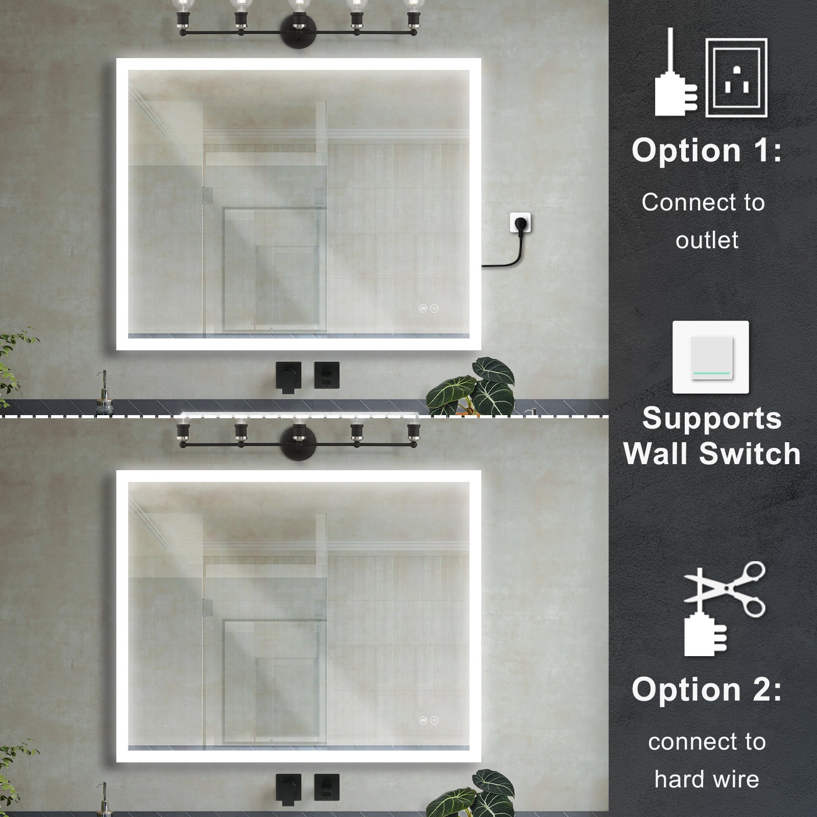 Bathroom Mirror With Light