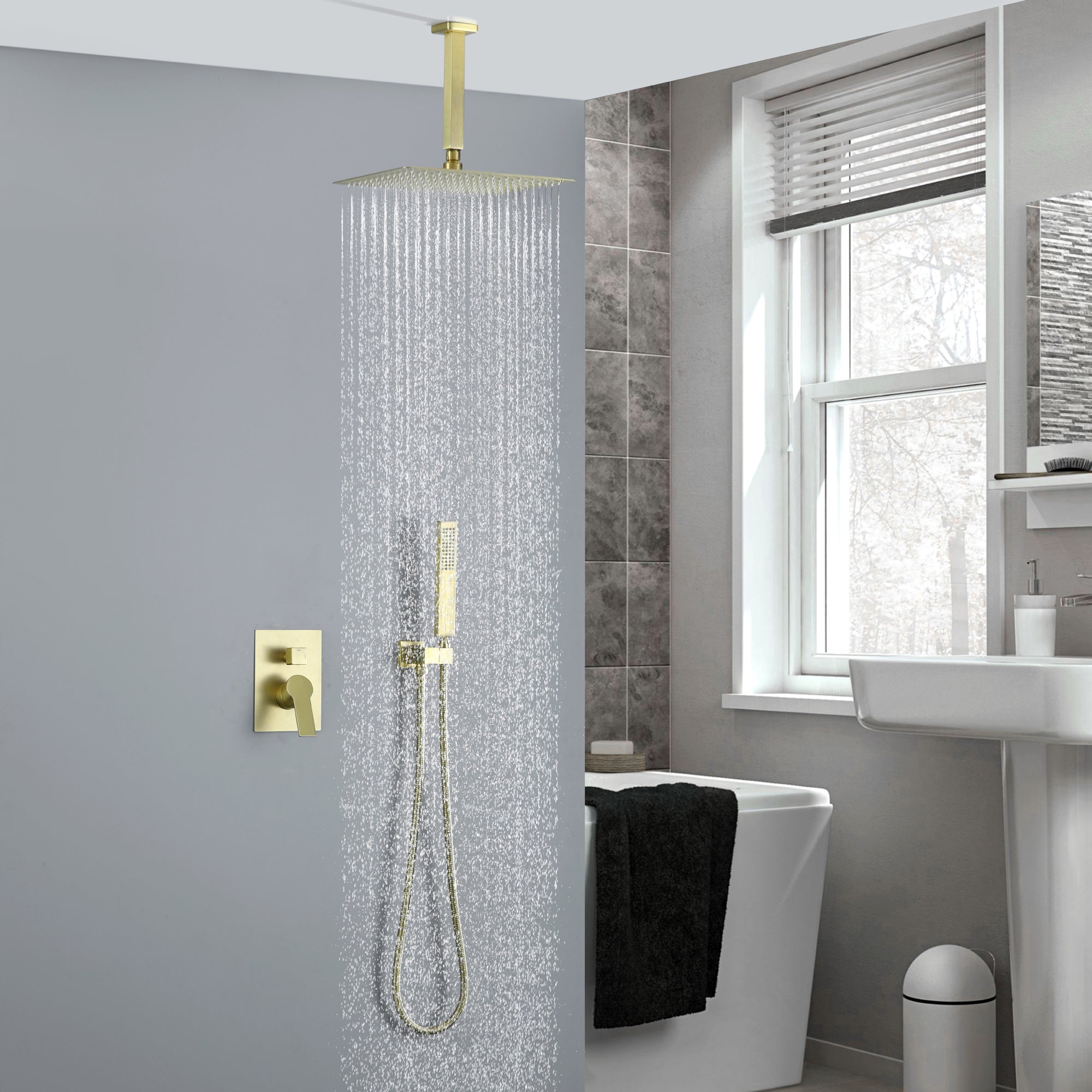 ceiling shower head