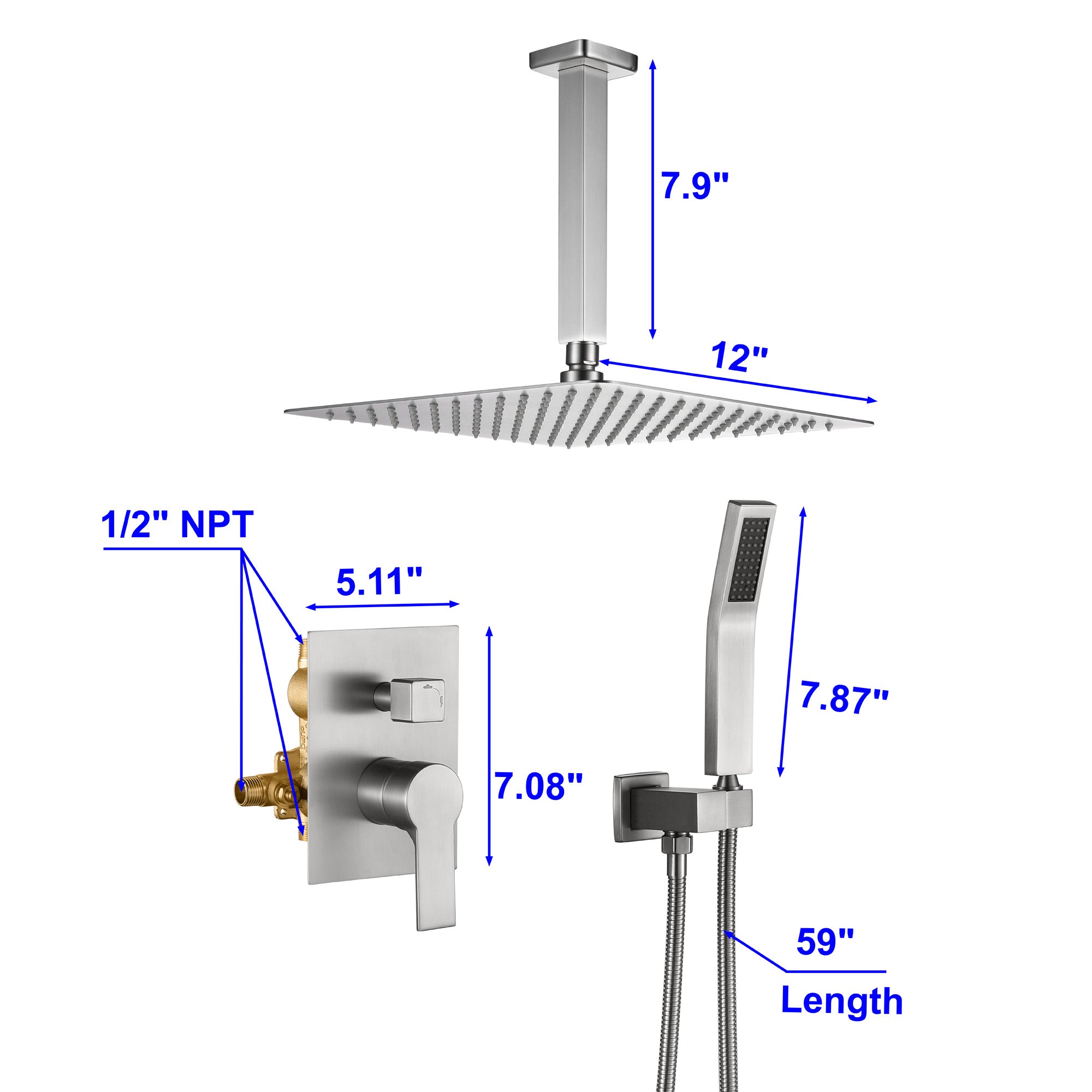 digital shower system