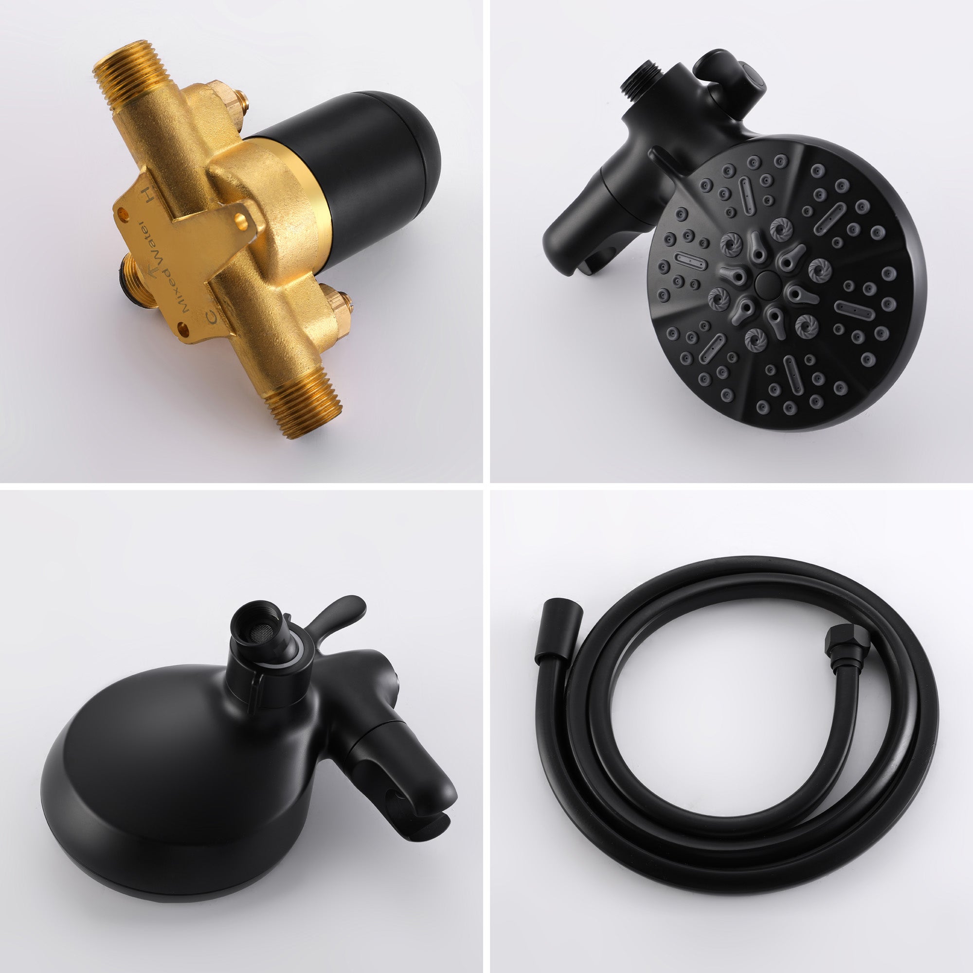 rain head shower system