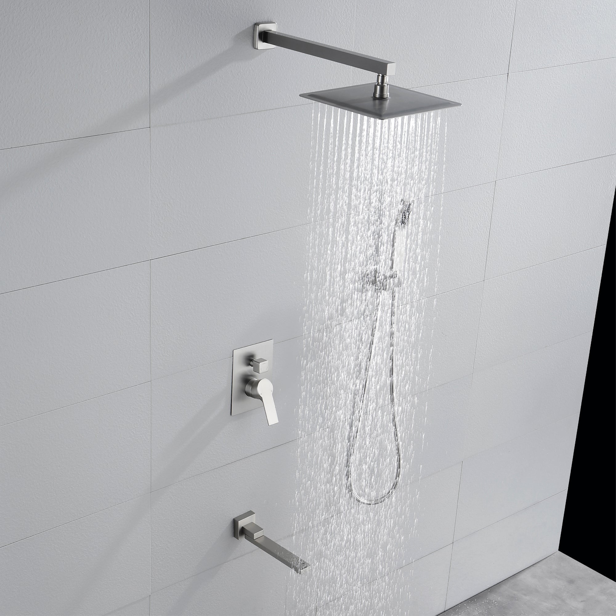 rain shower head system