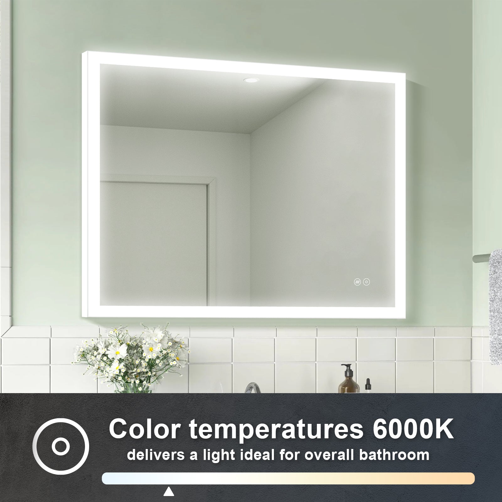 Lighted Bathroom Mirrors