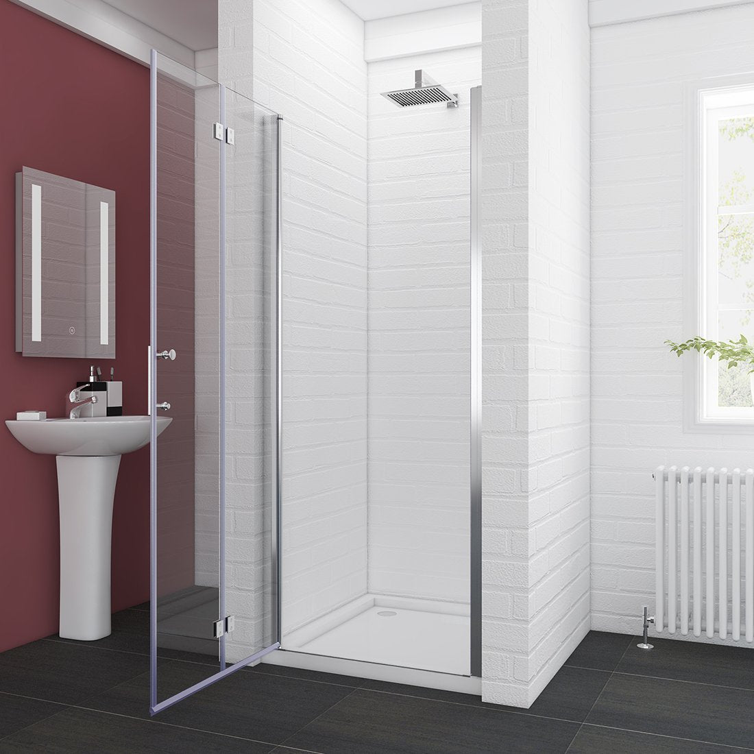 glass shower door seal