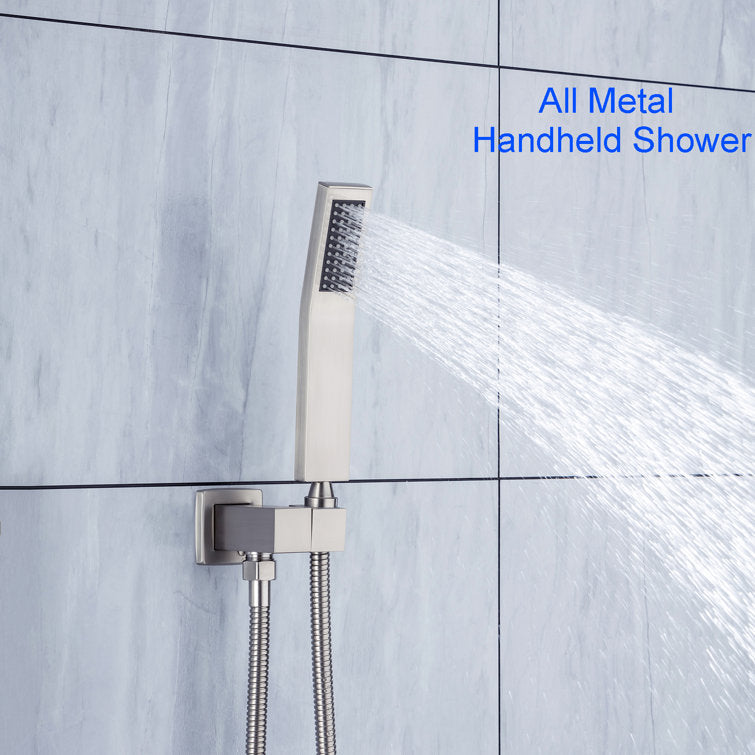 Complete Ceiling Shower System with Rough-in Valve