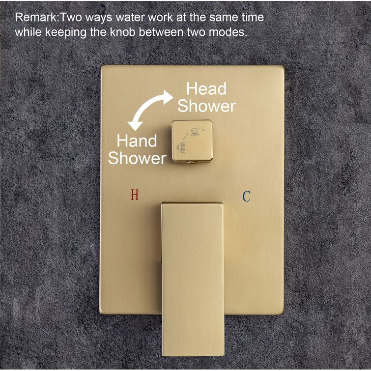 handheld shower system