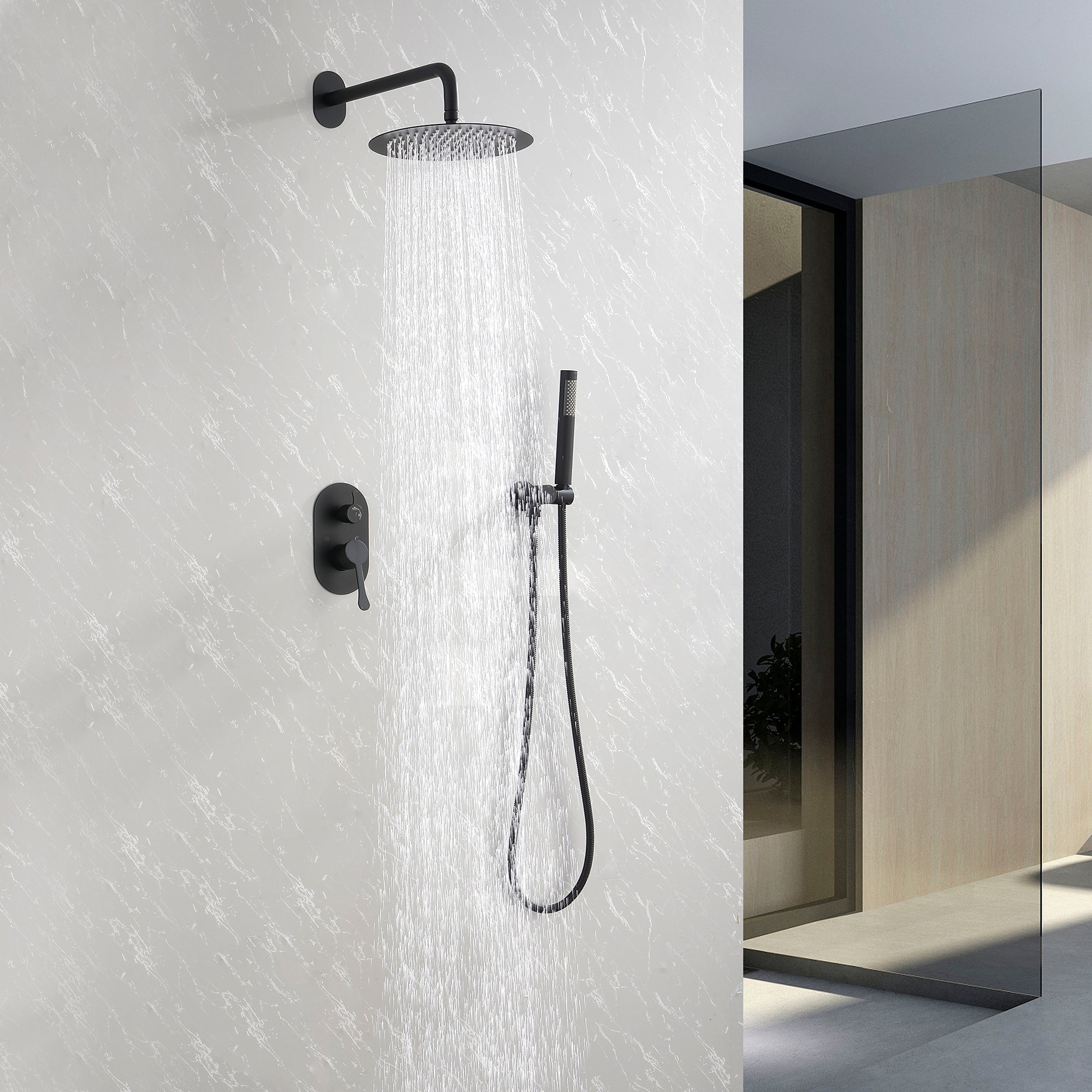 rain shower system