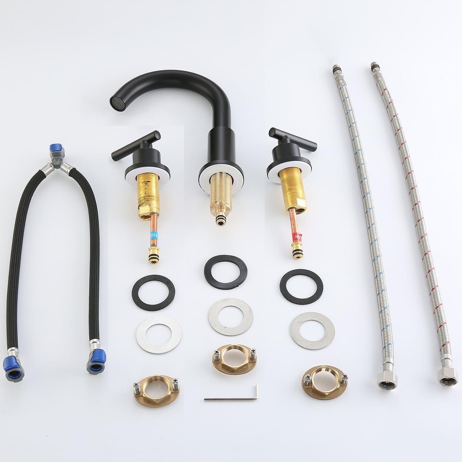 Double Handle Bathroom Faucet