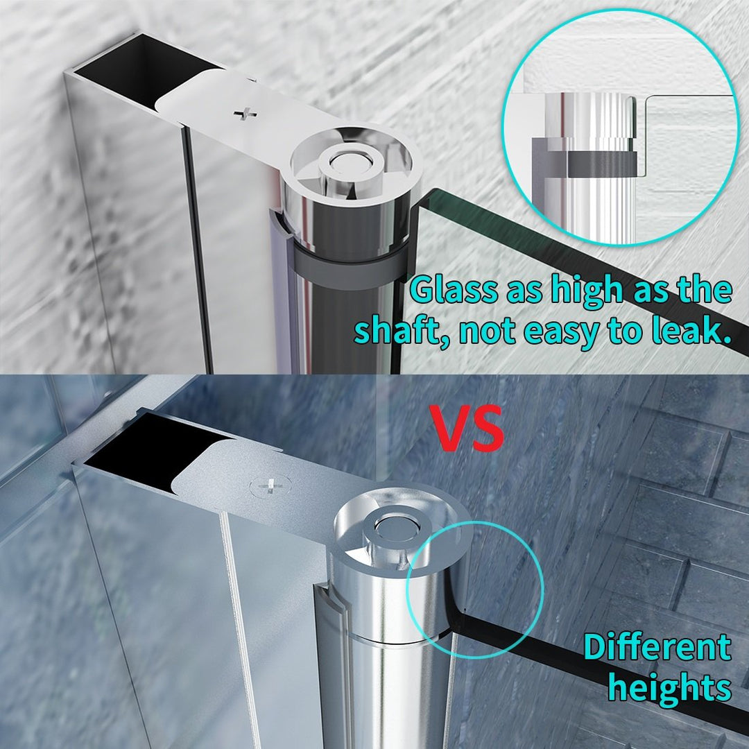 glass shower door hinges