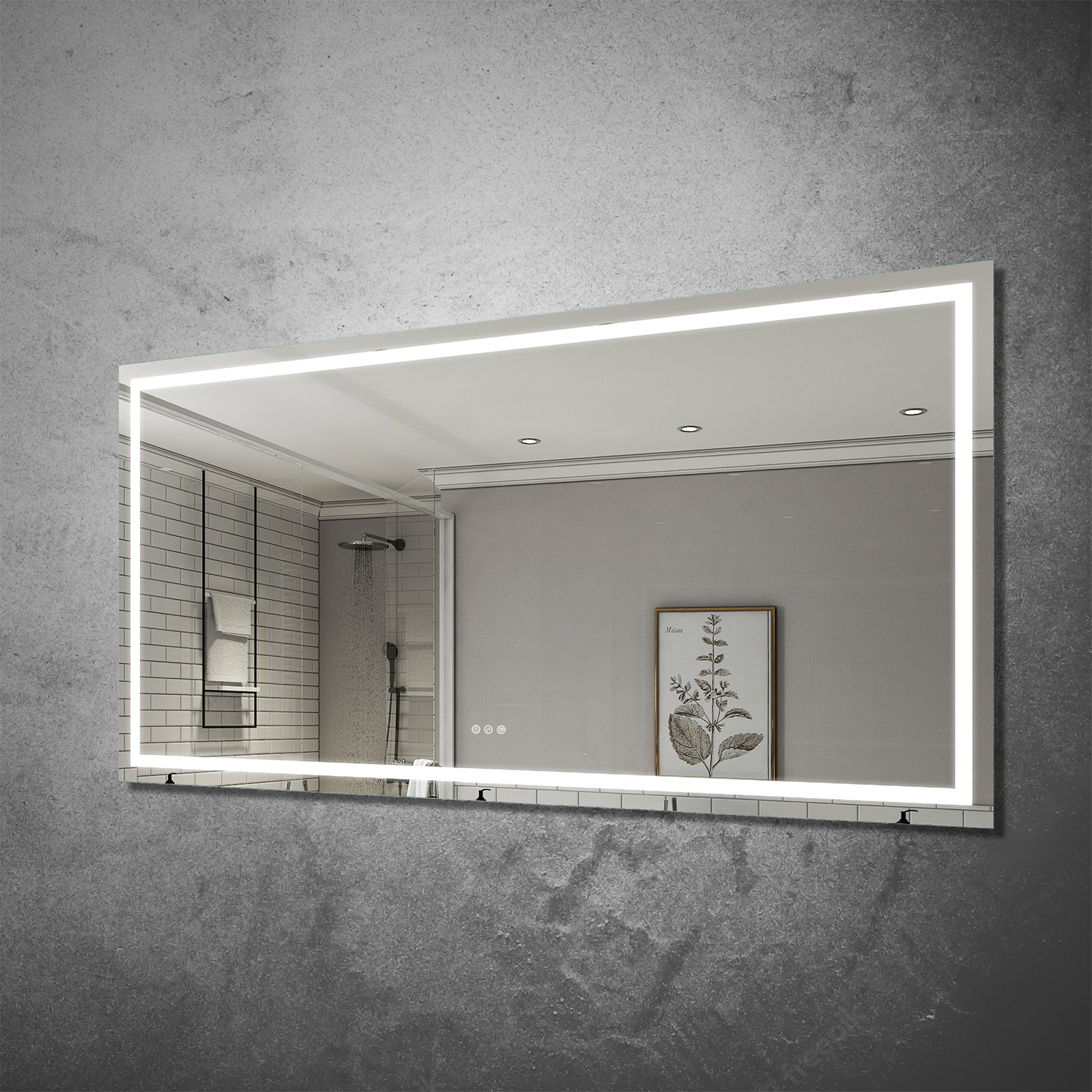 Lighted Bathroom Mirrors