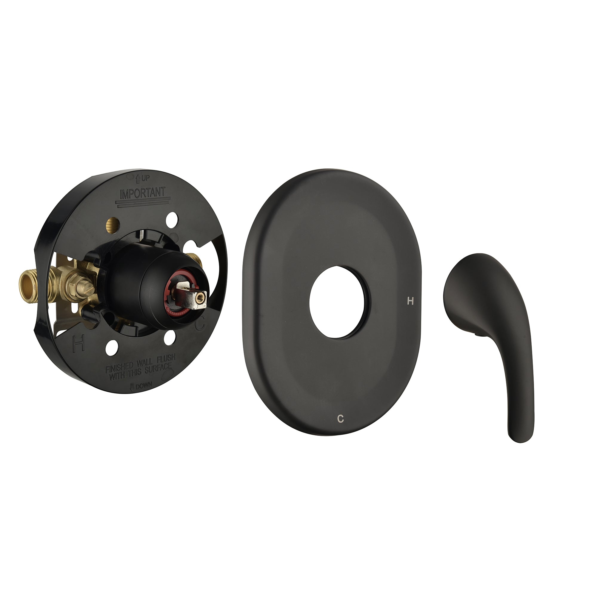 shower systems with rain head