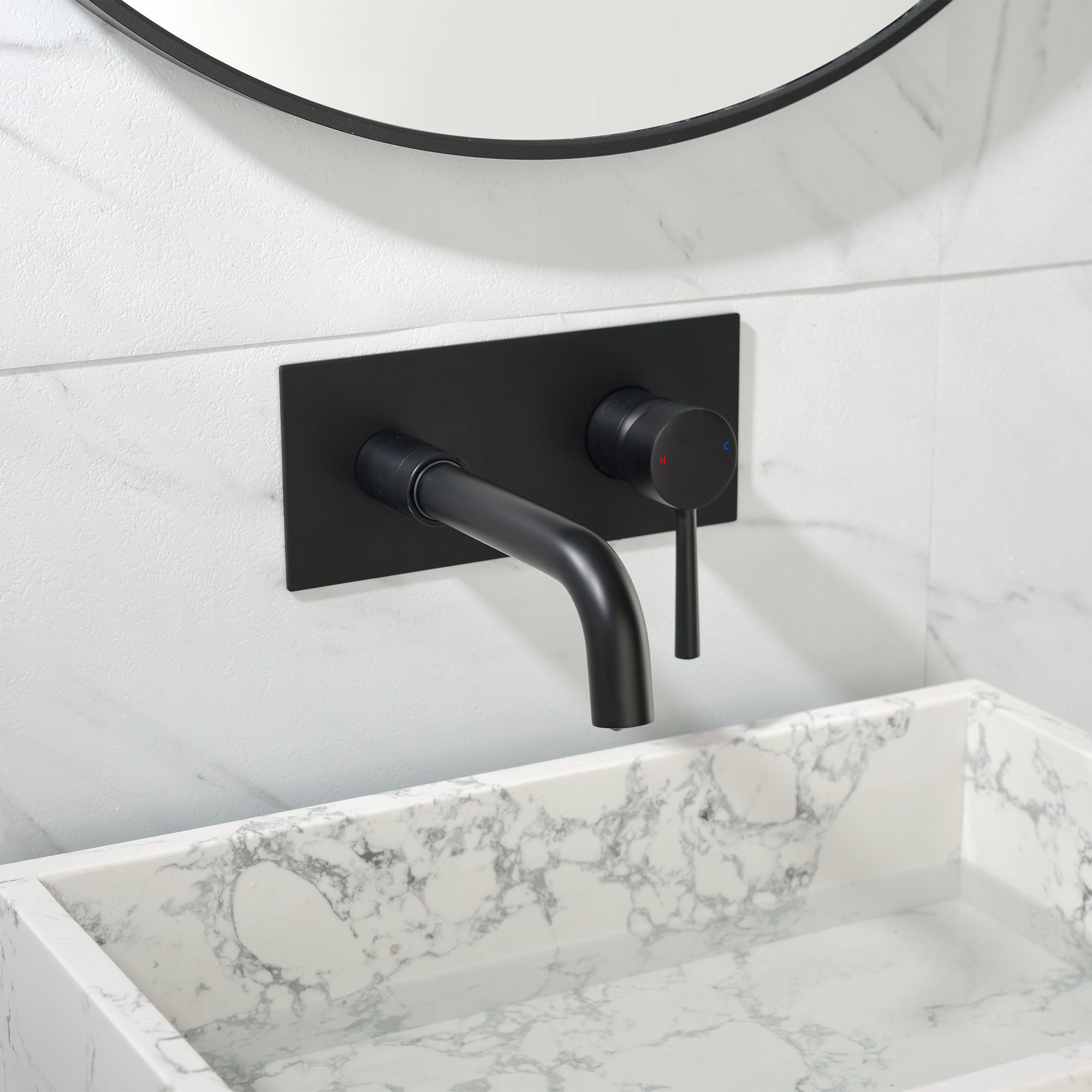 matte black bathroom faucet