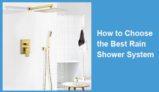 How to Choose the Best Rain Shower System