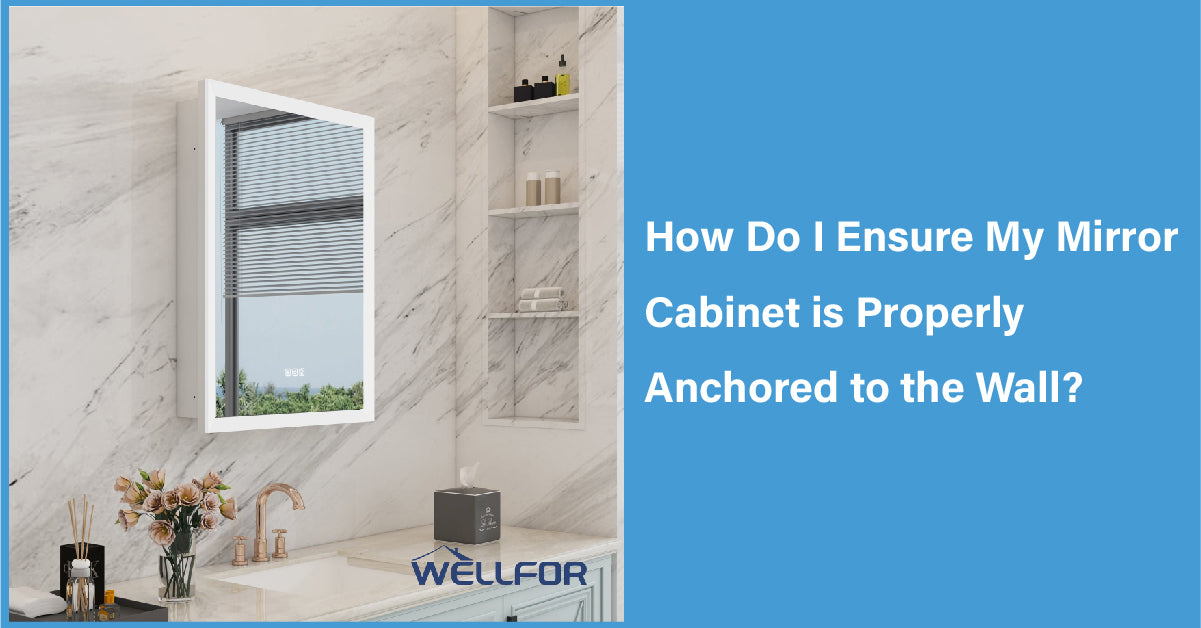 How Do I Ensure My Mirror Cabinet is Properly Anchored to the Wall?