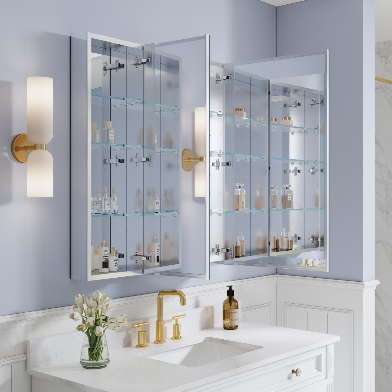 Is a Surface Mounted Medicine Cabinet Better for Remodeling?
