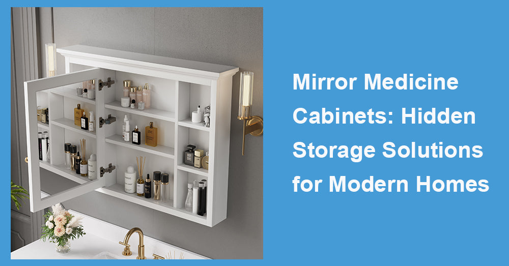 Mirror Medicine Cabinets: Hidden Storage Solutions for Modern Homes