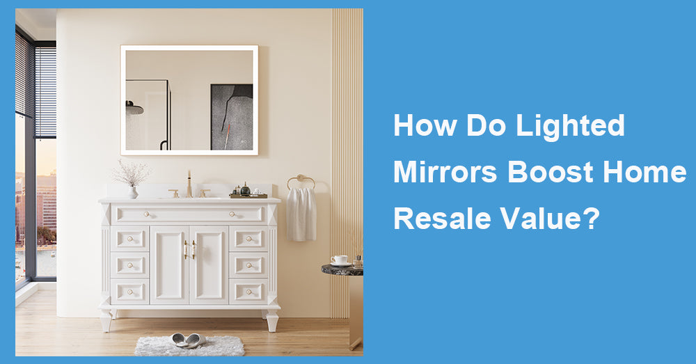How Do Lighted Mirrors Boost Home Resale Value?