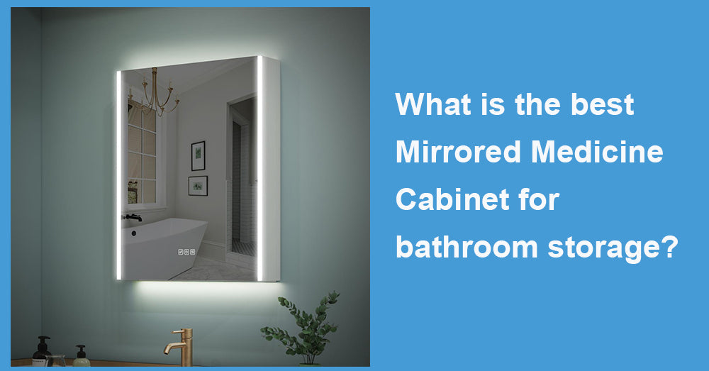What is the best Mirrored Medicine Cabinet for bathroom storage?