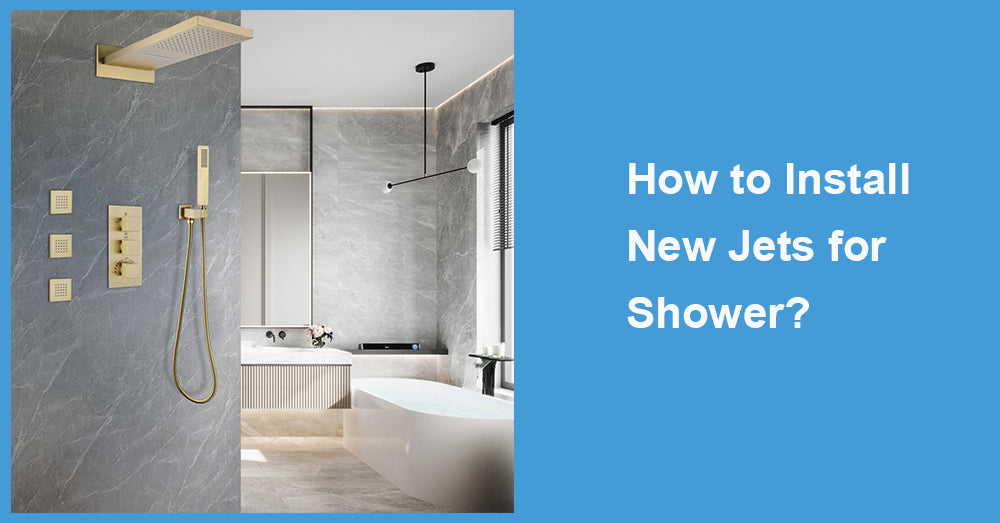 How to Install New Jets for Shower|WELLFOR