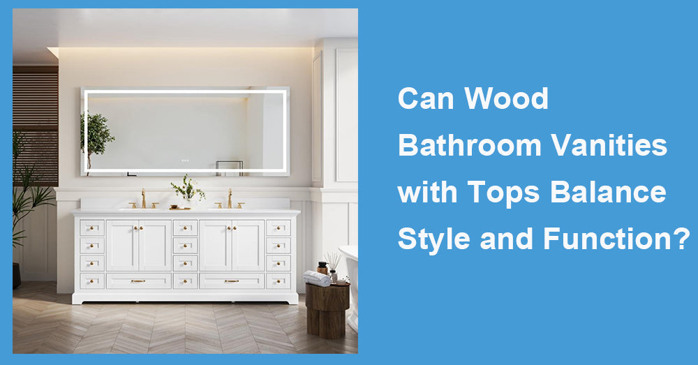 Can Wood Bathroom Vanities with Tops Balance Style and Function?