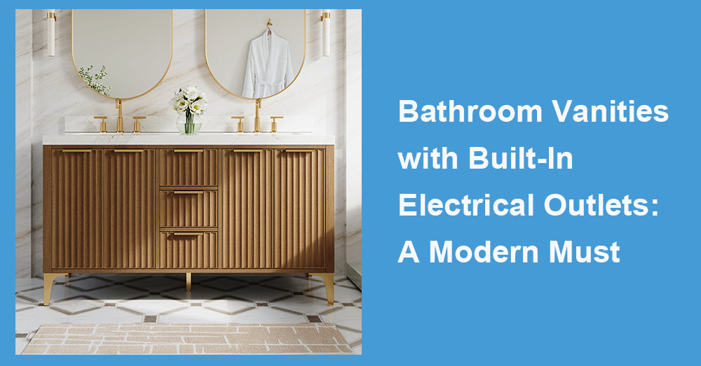 Bathroom Vanities with Built-In Electrical Outlets: A Modern Must
