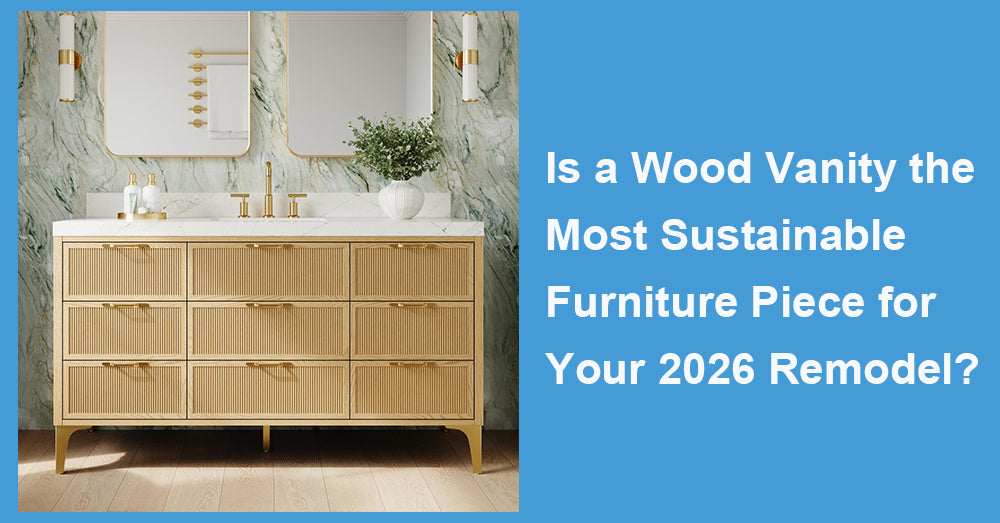 Is a Wood Vanity the Most Sustainable Furniture Piece for Your 2026 Remodel?