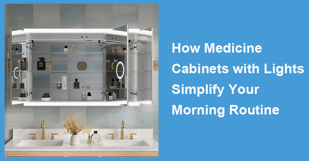 How Medicine Cabinets with Lights Simplify Your Morning Routine