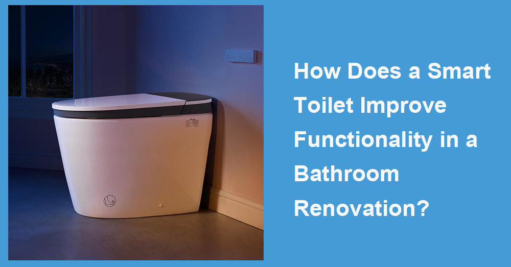 How Does a Smart Toilet Improve Functionality in a Bathroom Renovation?