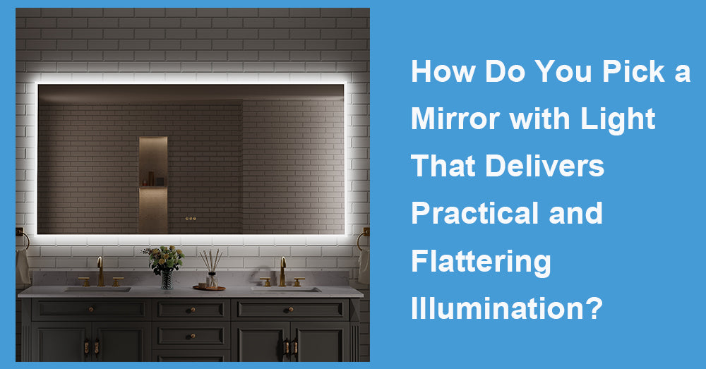 How Do You Pick a Mirror with Light That Delivers Practical and Flattering Illumination?