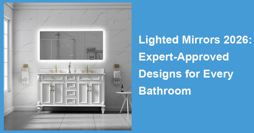 Lighted Mirrors 2026: Expert-Approved Designs for Every Bathroom