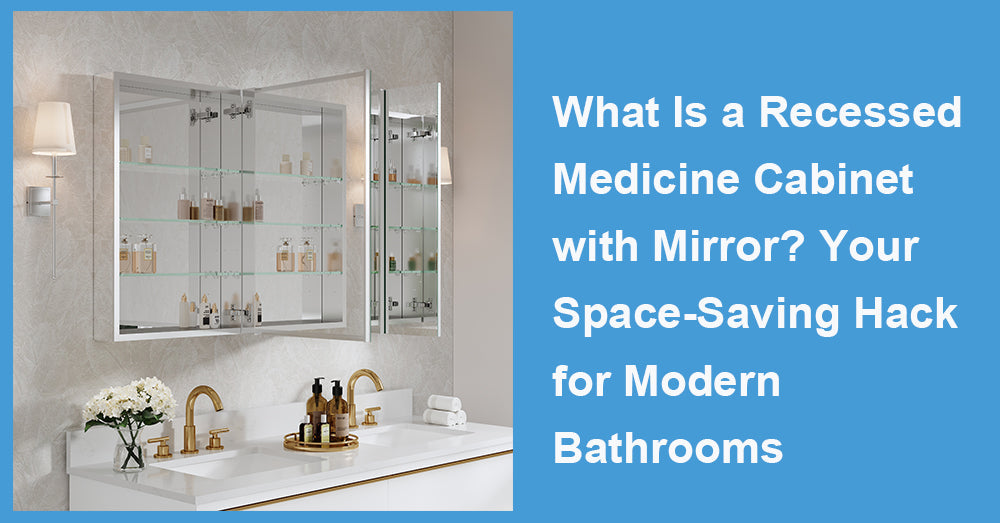 What Is a Recessed Medicine Cabinet with Mirror?