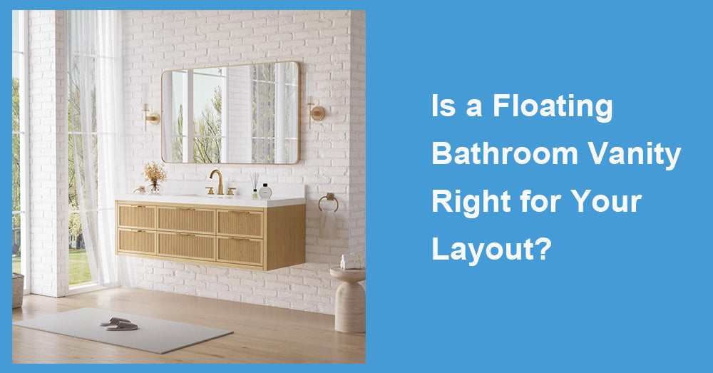 Is a Floating Bathroom Vanity Right for Your Layout?