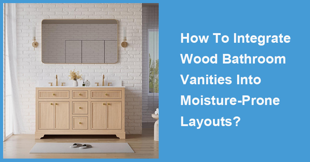 How To Integrate Wood Bathroom Vanities Into Moisture-Prone Layouts?