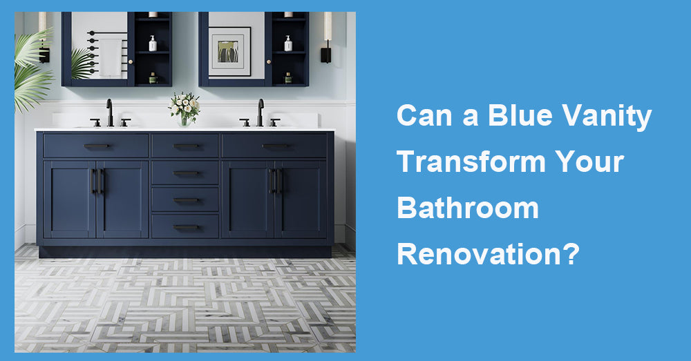 Can a Blue Vanity Transform Your Bathroom Renovation?