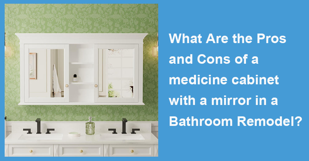 What Are the Pros and Cons of a medicine cabinet with a mirror in a Bathroom Remodel?