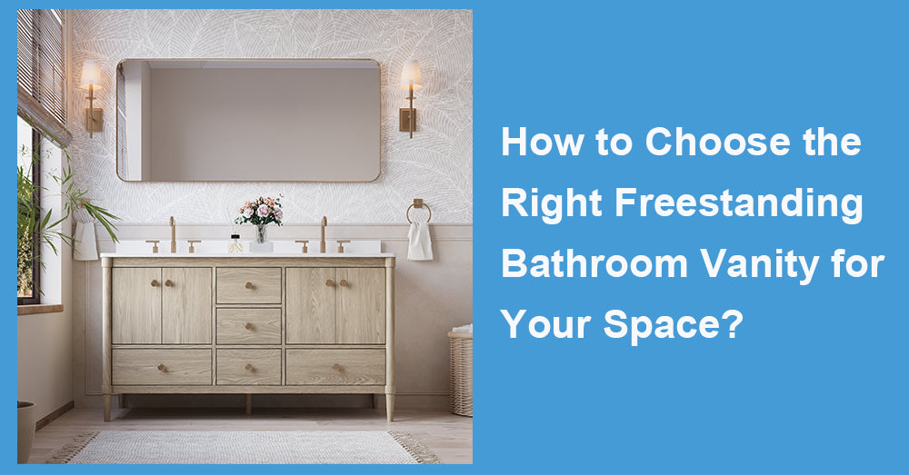 How to Choose the Right Freestanding Bathroom Vanity for Your Space?