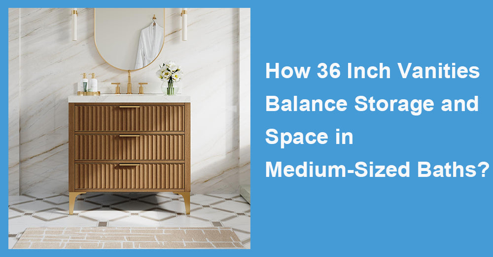 How 36 Inch Vanities Balance Storage and Space in Medium-Sized Baths?