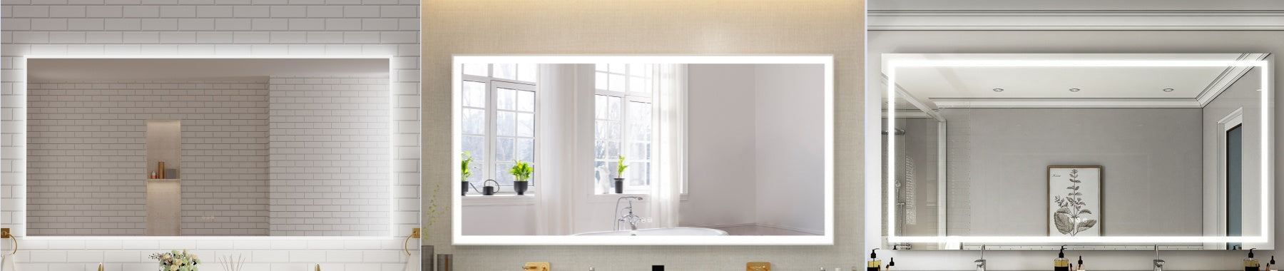 84 x 42 Bathroom Mirror