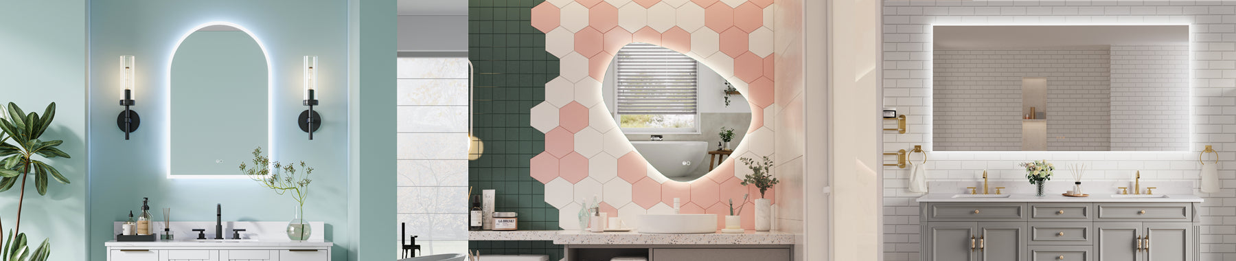 Metal Frameless LED Mirrors