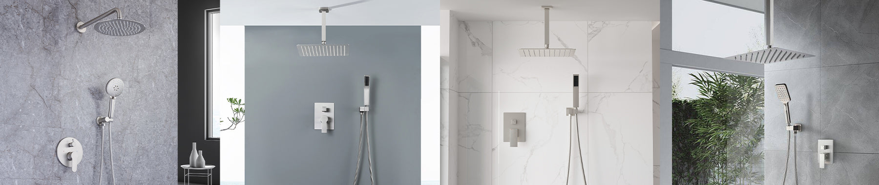 Brushed Nickel Shower System