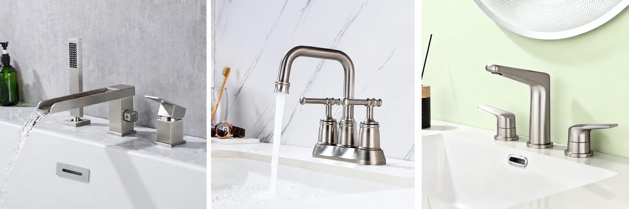 3 & Above Faucets For Vanity
